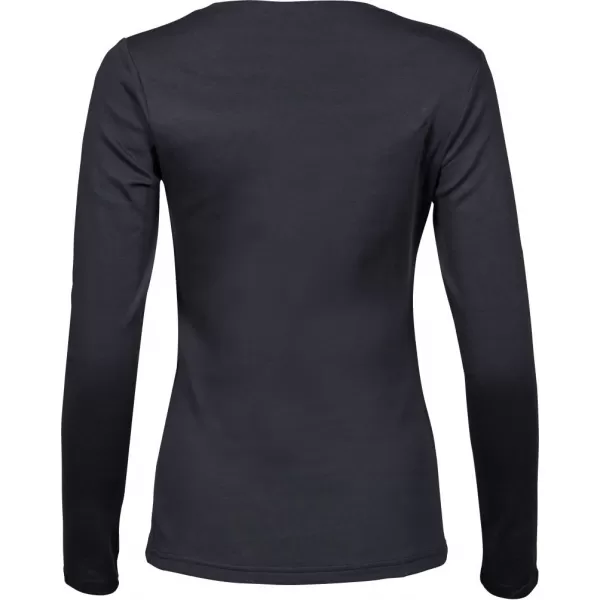  Ženska majica s kratkimi rokavi TEE JAYS | TJ 590 TEMNO SIVA 