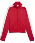Ženski pulover PUMA T7 ALWAYS ON SHORT TRACK JACKET 62979611 ZA VSE ČASE RDEČE