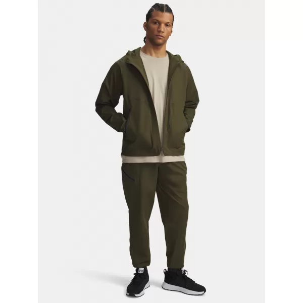  Moške trenirke UNDER ARMOUR UA UNSTOPPABLE WOVEN JOGGER 1388823-308 ZELENA 