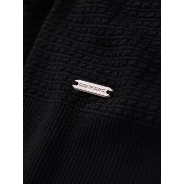  Moška T -majica OMBRE OM-POSS-0157 ČRN 