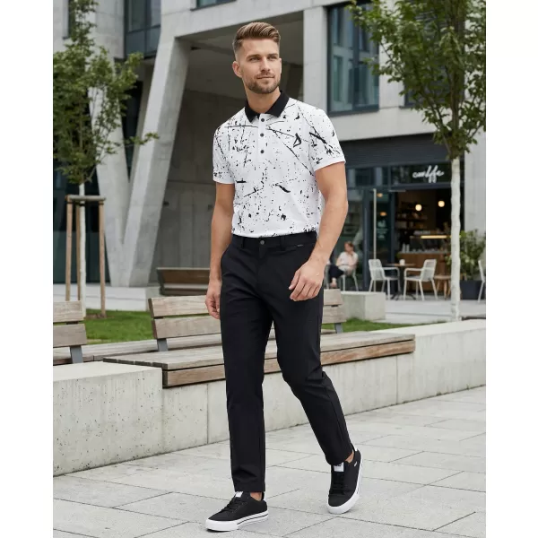  Moške hlače ALTISPORT ATS TROUSER CLASSIC-FIT ČRNA 
