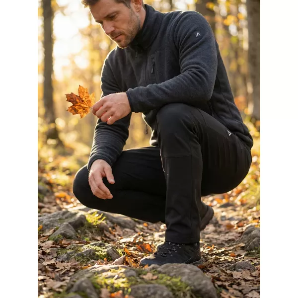  Moške softshell hlače ALTISPORT CORRON ČRNA 