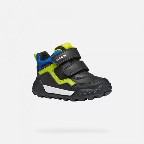  Prvi koraki fantov GEOX TREKKYUP ABX B566LB0MEFUC9299 ČRNA 