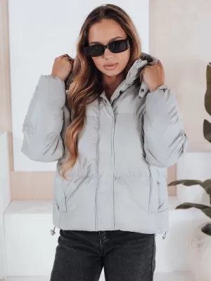 Ženska jakna DSTREET TY5190 SVETLO SIVA