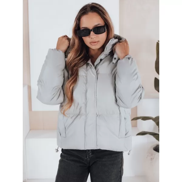  Ženska jakna DSTREET TY5190 SVETLO SIVA 