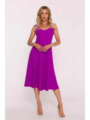 Obleka STYLOVE S424 SIVKA