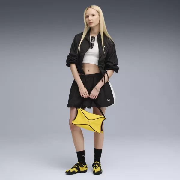  Ženska jakna PUMA DARE TO OVERSIZED WOVEN JACKET 63214801 ČRNA PUMA 