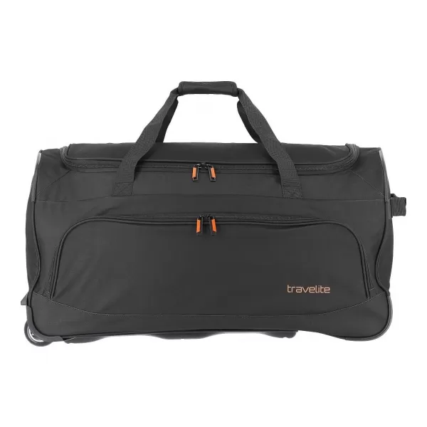  Kovček TRAVELITE Basics Fresh Wheeled Duffle ČRNA 