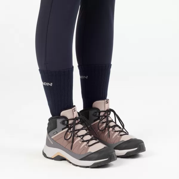  Ženski čevlji SALOMON X-ADVENTURE COLDRUSH WATERPROOF W ETHEREA/ŽELEZNA/MAHAGONI VRTNICA 