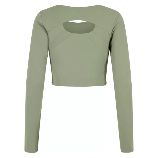  Ženska majica s kratkimi rokavi URBAN CLASSICS TB7807 MATCHA ZELENA 