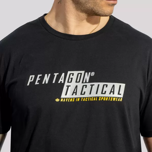  Majica s kratkimi rokavi PENTAGON AGERON GO TACTICAL K09012 ČRNA 