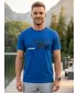Moška majica s kratkimi rokavi ALTISPORT ALM193129 DIHALKA MODRA