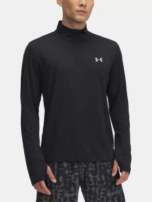 Moška majica s kratkimi rokavi UNDER ARMOUR UA LAUNCH 1/4 ZIP 6005542-001 ČRNA