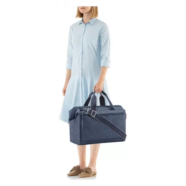 Torba REISENTHEL ALLROUNDER S POCKET TEMNO MODRA RIBJA KOST 