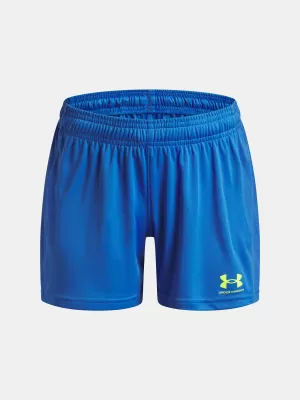 Dekliške kratke hlače UNDER ARMOUR UA G'S CH. KNIT SHORT 1379457-402 MODRA