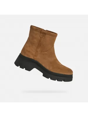 Ženski čevlji GEOX PLUETTE G009562 SVETLO RJAVA