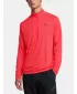 Moška majica s kratkimi rokavi UNDER ARMOUR UA TECH TEXTURED 1/2 ZIP RDEČA