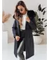 Ženska jakna DSTREET TY4018 TEMNO MODRA