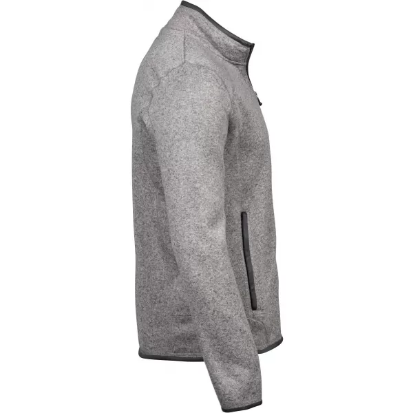  Moški pulover TEE JAYS | TJ 9615 SIVI MELANŽ 