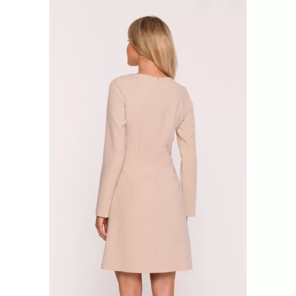  Obleka STYLOVE S419 BEŽ 