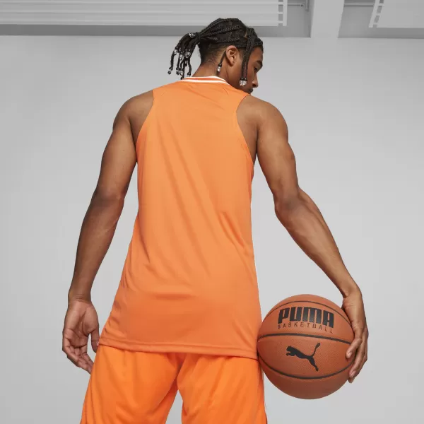  Moški dres PUMA HOOPS TEAM GAME JERSEY 67662808 ZLATI MAK 