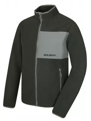 Moški pulover HUSKY ADDY ZIP M ZBLEDELA ZELENA