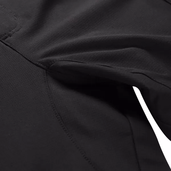  Moške softshell hlače ALPINE PRO CORB MPAF672 ČRNA 