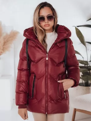 Ženska jakna DSTREET TY5005 RDEČA