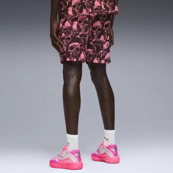  Kratke hlače PUMA MELO WORLD TOUR AOP 7" SHORT 63242901 SONCE UDARI/AOP 