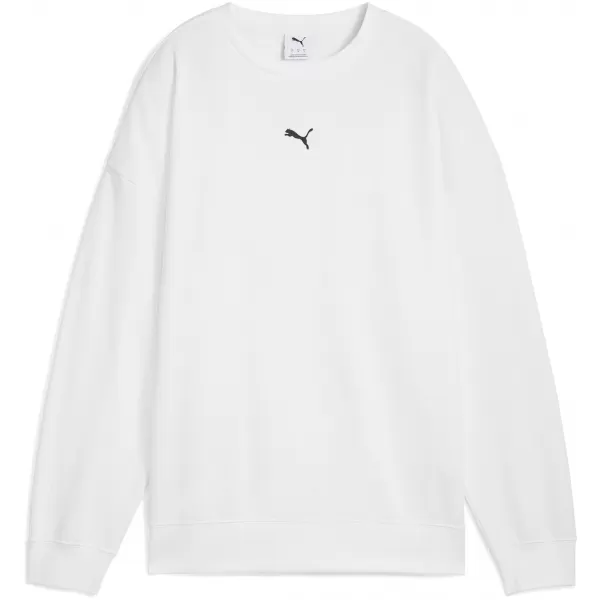 Ženski pulover PUMA ESS OVERSIZED CREW FL 68540002 PUMA BELA 