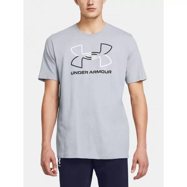  Moška majica s kratkimi rokavi UNDER ARMOUR UA GL FOUNDATION UPDATE SS 1382915-011 SIVA 