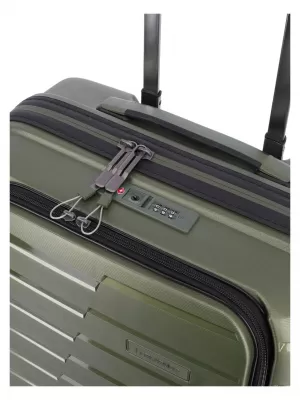 Kovček TRAVELITE AIR BASE 4W S FRONT POCKET OLIVNO