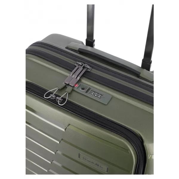  Kovček TRAVELITE AIR BASE 4W S FRONT POCKET OLIVNO 