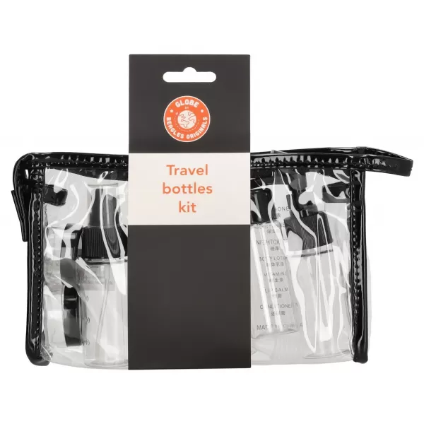  Potovalni set kozmetičnih stekleničk BEAGLES ORIGINALS BOTTLE SET ČRNA 