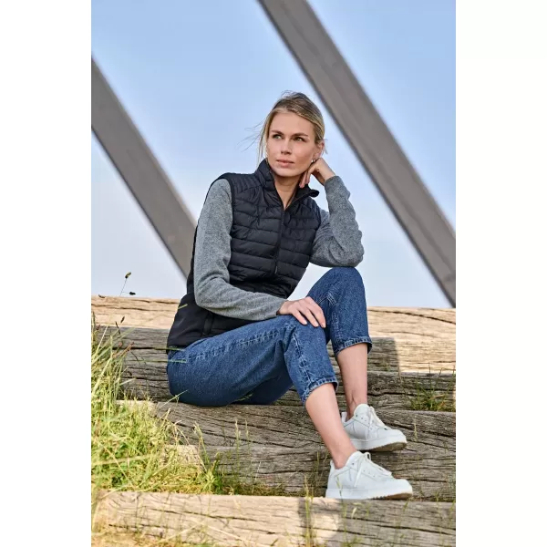  Ženski telovnik TEE JAYS | TJ 9625 ČRNA/ČRNA/ČRNA 