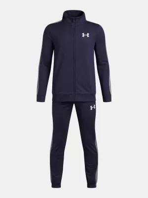 Fantovski komplet UNDER ARMOUR UA RIVAL KNIT TRACK SUIT 1363290-403 MODRA
