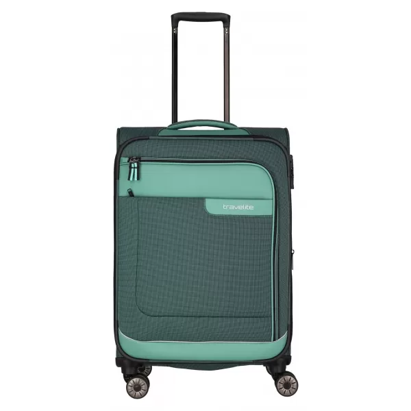  Kovček TRAVELITE VIIA 4W M ZELENA 