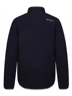 Moški pulover HUSKY ADDY ZIP M TEMNO MODRA