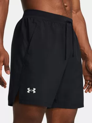 Moške kratke hlače UNDER ARMOUR UA LAUNCH 7'' UNLINED SHORTS 1382622-001 ČRNA
