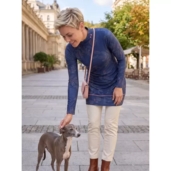  Turtleneck ALTISPORT GWENITH TEMNO MODRA 