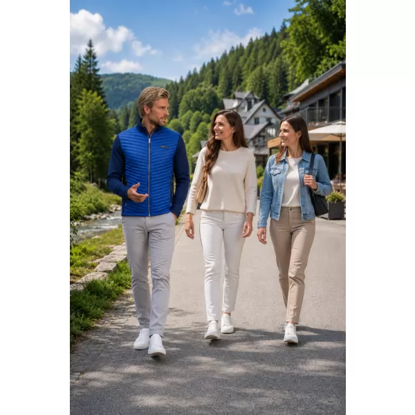 Moška hibridna jakna ALTISPORT GAD TEMNO MODRA 