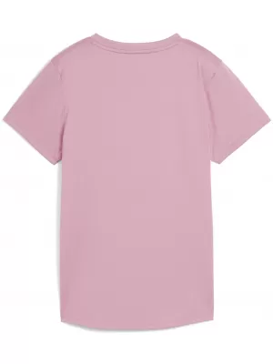 Srajca PUMA W TAD ESSENTIAL VNECK TEE 52589065 POLOŽENA ROZA