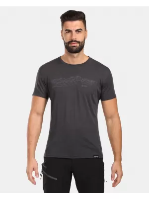Moška tehnična majica KILPI SLOPER-M ZM0302KI TEMNO SIVA