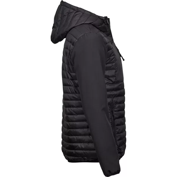  Moška jakna TEE JAYS | TJ 9628 ČRNA/ČRNA 