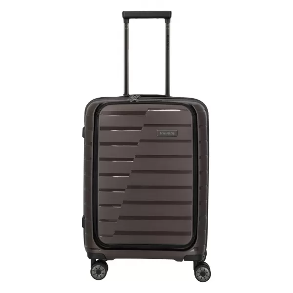  Kovček TRAVELITE AIR BASE 4W S FRONT POCKET KAVA 