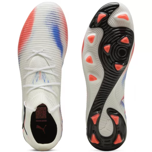  Moški čevlji PUMA FUTURE 8 PRO FG/AG 10858801 WHITE/ BELA/PUMA ČRNA/ŽAREČA RDEČA 
