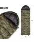 Spalna vreča PENTAGON MAJOR SLEEPING BAG 370GR/M² CAMO D19002 SIVA MASKIRNA MASKA