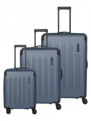 Kovček TRAVELITE DYNAMIIC S,M,L EXP DENIMBLUE