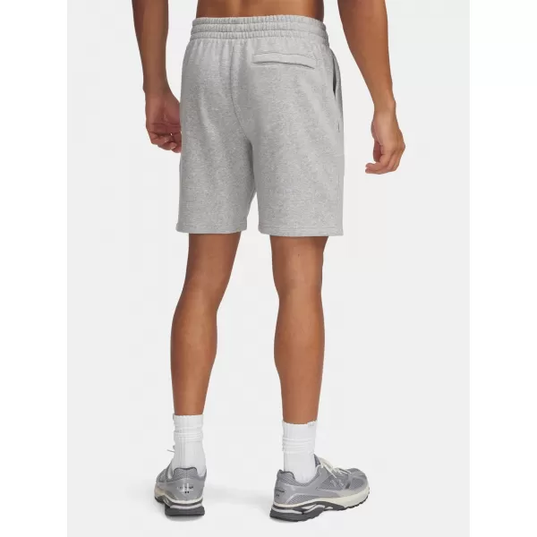  Moške kratke hlače UNDER ARMOUR UA ICON FLEECE SHORT 1380377-011 SIVA 