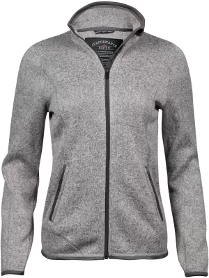 Ženski pulover TEE JAYS | TJ 9616 SIVI MELANŽ